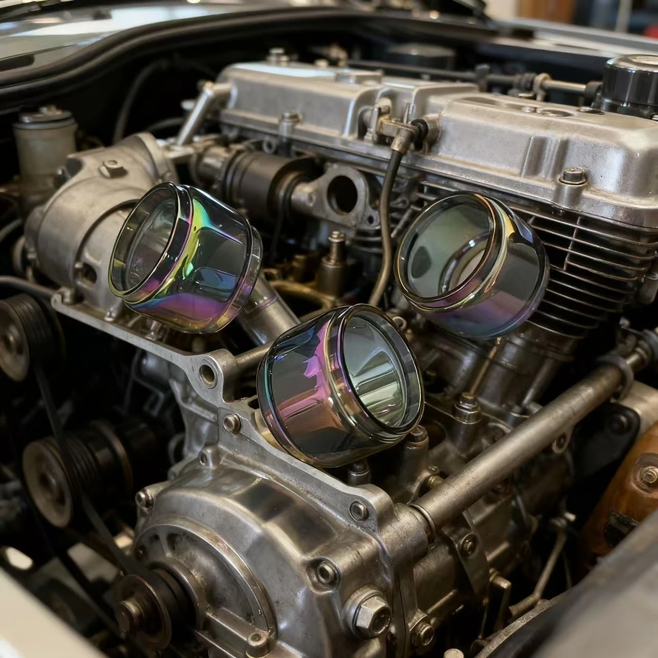 

10/5/3 шт., автомобильный светильник, радужное стекло, защитный чехол, коробка для защиты Kylin Mini V2, глухой кролик v3, линзы для защиты стекла