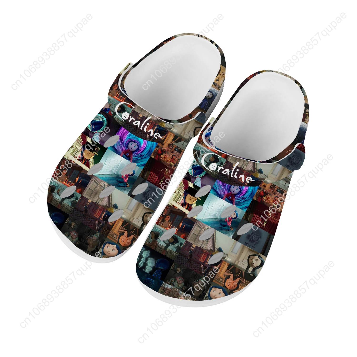 Coraline The Secret Door Home Sandals Men Women Teenager Fashion Water Shoe Garden Breathable Comfort Beach Clog Custom Slippers