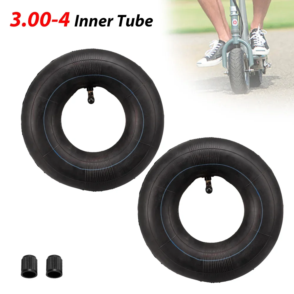 3.00-4 260x85 Inner Tube with TR87 Angled Valve Stem for Wheelbarrow Pocket Rocket Chopper Mobility Electric Scooter ATV Go Kart