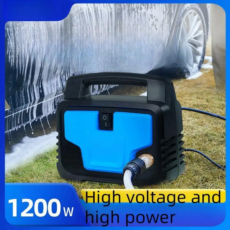 

1200W compact and portable high-power HF-60 copper core induction motor car wash machine, household cleaning machine