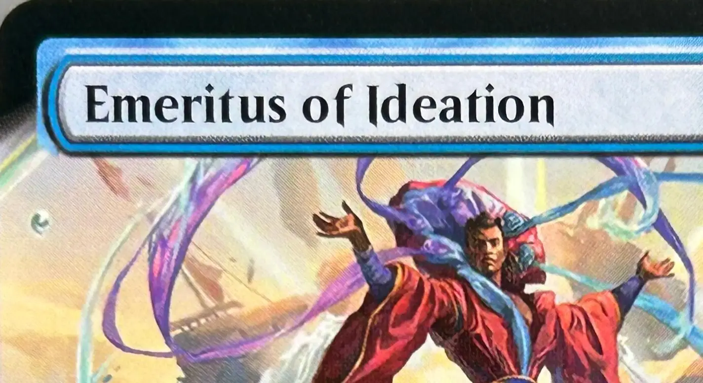LK11 Emeritus of Ideation Mana Drain Time Warp Thassa's Oracle Mystic Remora Hochwertige TCG Proxy-Karten (Black-Core) – Detail 2