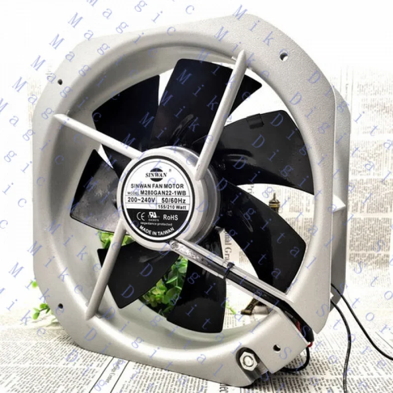 

UU High Temperature Resistant Fan M280GAN22-1WB 28080 230V
