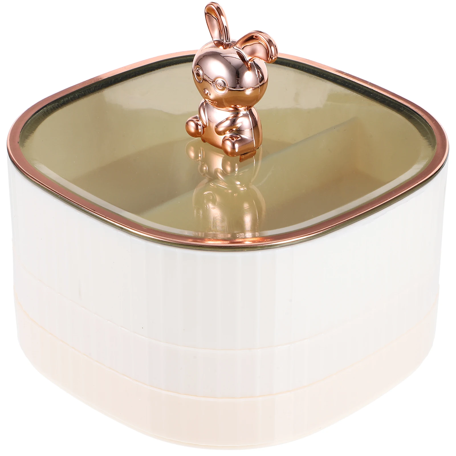 

Large Jewelry Storage Box Desktop Organizer Holder Portable Case For Rings Necklaces Bracelets Earrings Multifunctional