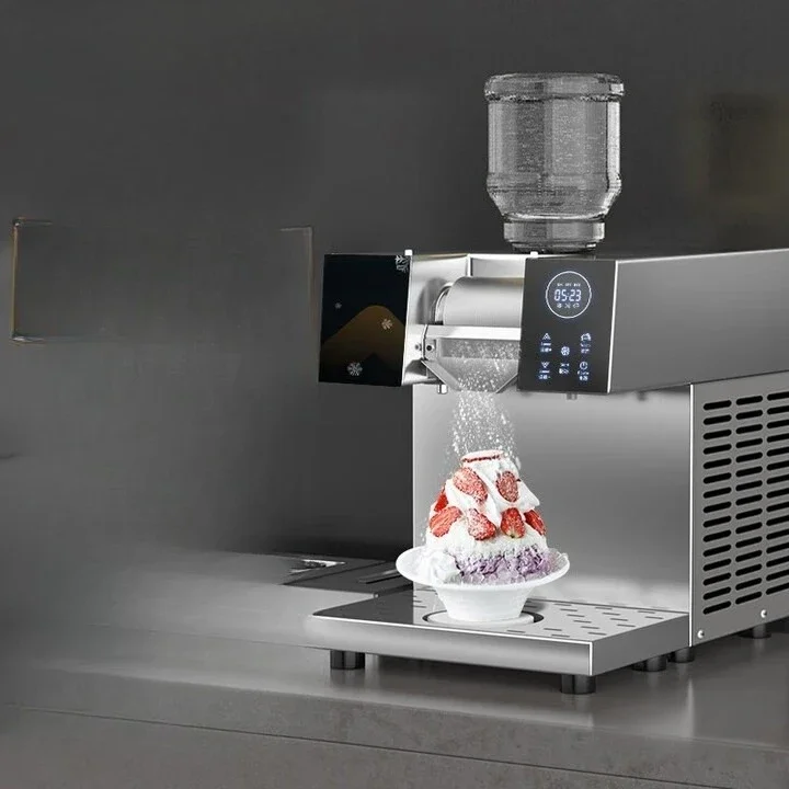 Commercial stall snow ice milk ice milk tea hot pot shop snowflake machine ice machine commercial, standard model