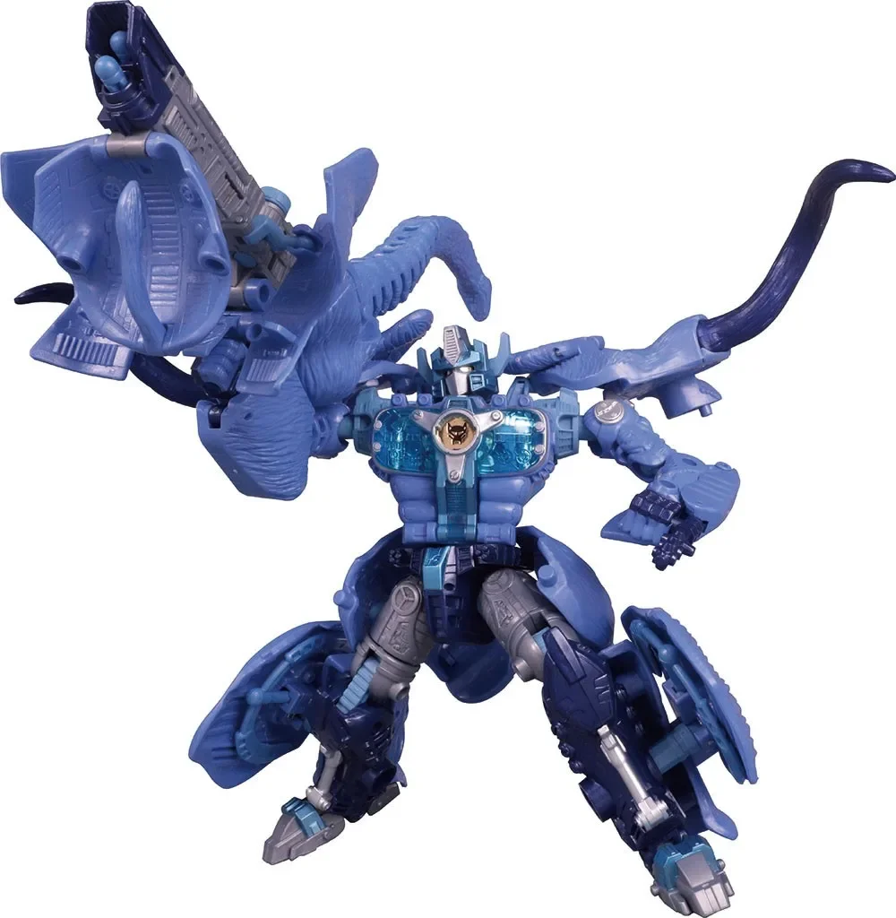 Original Takara Zugabe Biest Kriege Cyber toron großen Konvoi Slammoth Mammut zu Roboter blau LG-EX Transformation Spielzeug