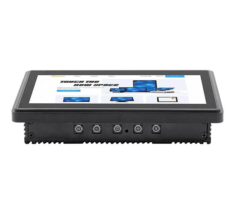 7 8 10 12 15 18.5 21.5 Inch IP65 Waterproof 350 - 1000 Nits High Brightness LCD Display Industrial Embedded Screen Touch Monitor