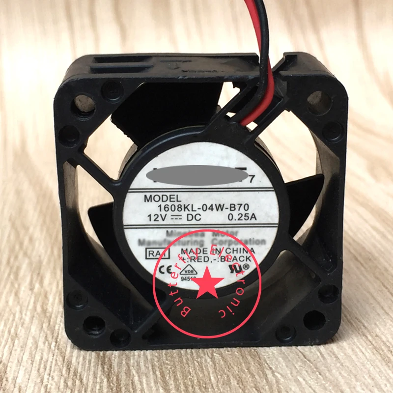 

BRAND NEW 1608KL-04W-B70 DC 12V 0.25A ORIGINAL COOLING FAN COOLER 40*40*20MM 4020