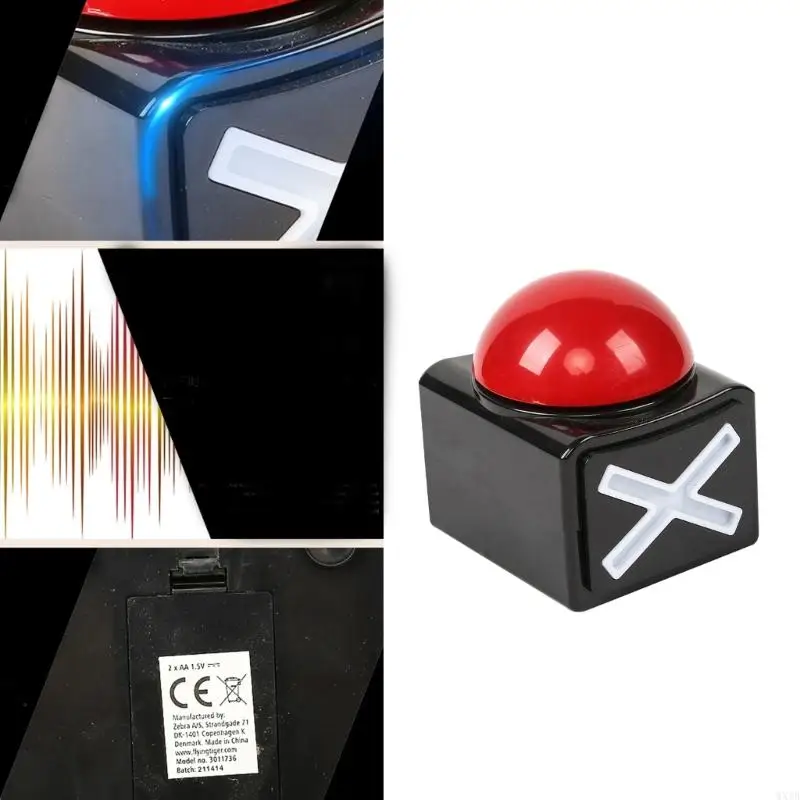 ألعاب مبتكرة أزرار صناديق الإجابة لعرض اللعبة لصوت إنذار الفصول الدراسية