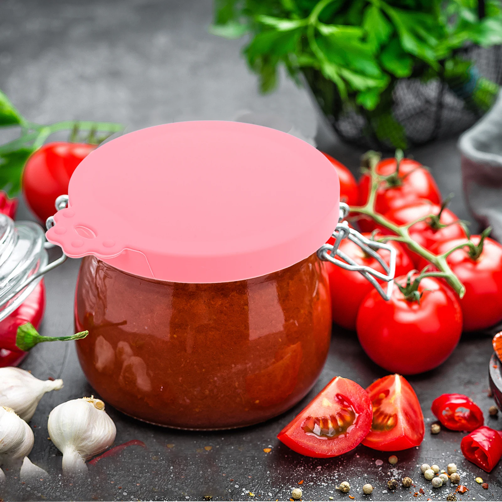 

3pcs Silicone Storage Lids Dog Food Can Lids Soft Bottle Caps Canned Dog Cat Pet Food Covers Reusable Stretch Soda Seals