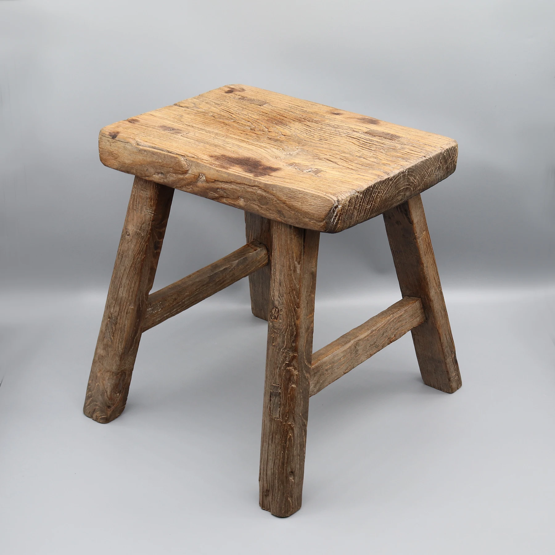 old-wooden-stool-plant-stand-bathroom-stool-small-side-table-home-decoration