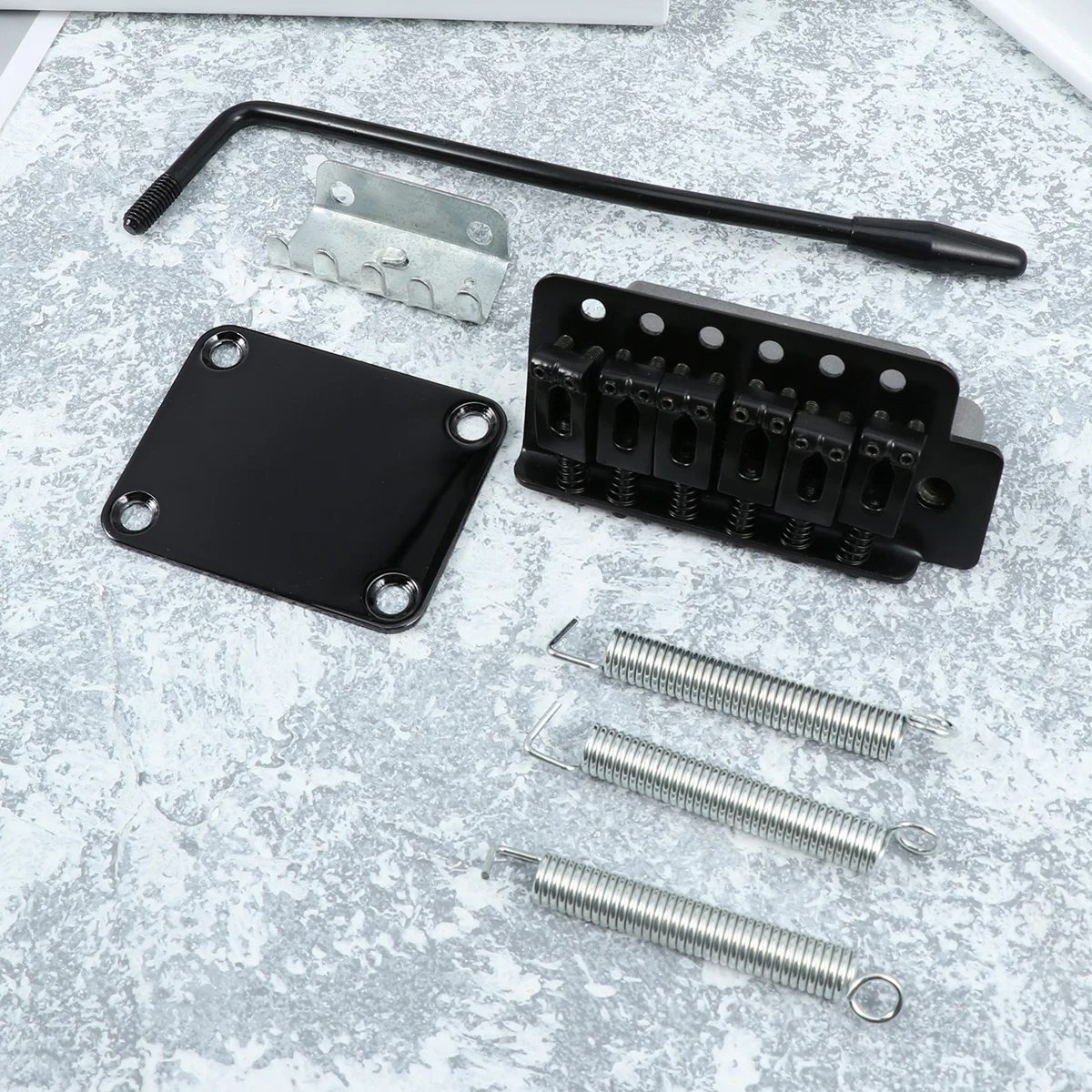 

Ga298 Electric Guitar Tremolo Bridge Neck Plate For St High Quality Replacement Parts Durable Musical Instrument