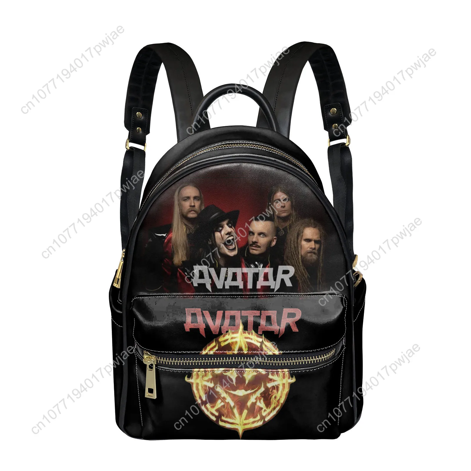 

Avatar Heavy Metal Rock Band Backpack Womens Men Personalized Double Shoulder Bag Business Travel Bookbag Rucksack Gift Daypack