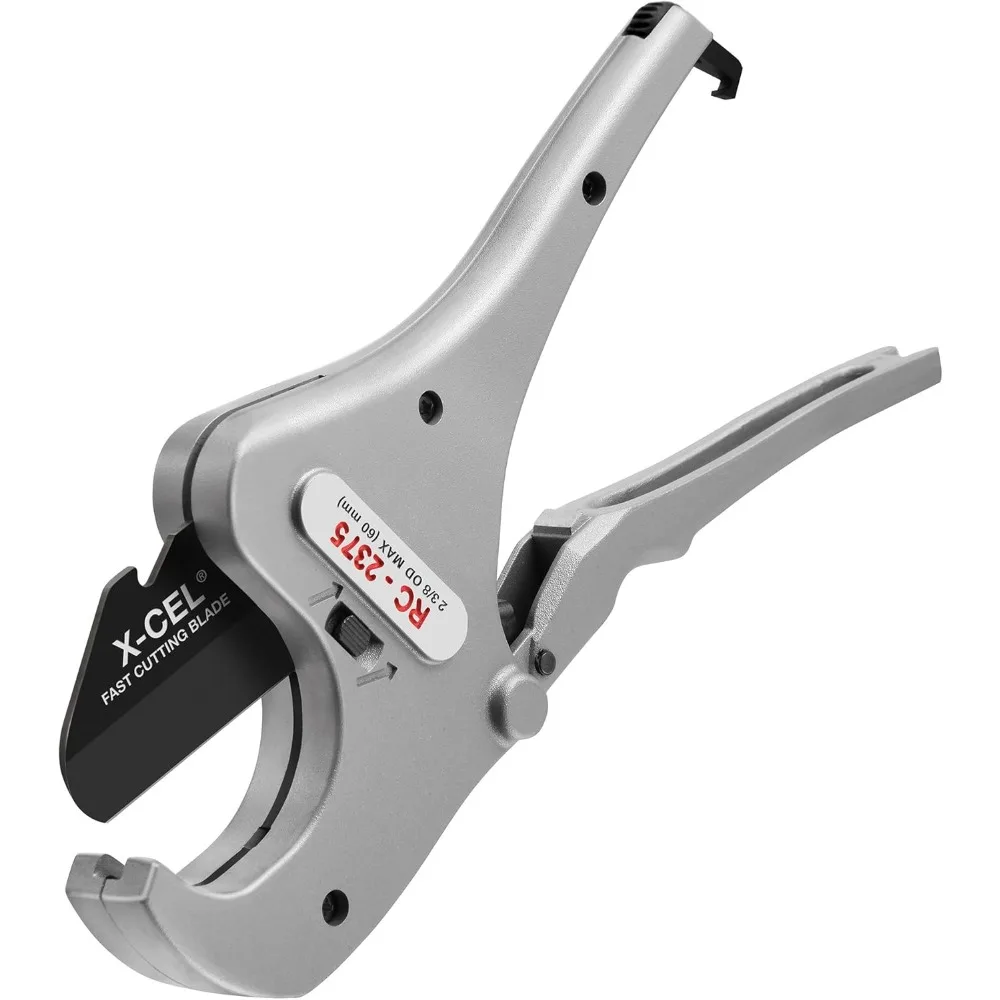 

30088 RC-2375 Aluminum 2" Ratchet Action Pipe and Tubing Cutter for and Multilayer Tubing, 1/8" to 2-3/8" O.D. Capacity
