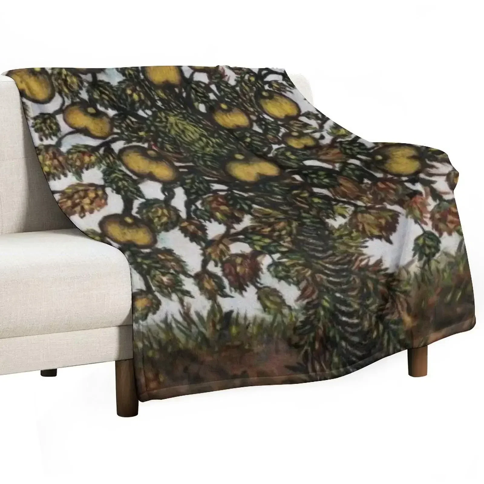 

Pommier by Seraphine Louis - Favourite Artists Collection Throw Blanket Heavy Single Blankets