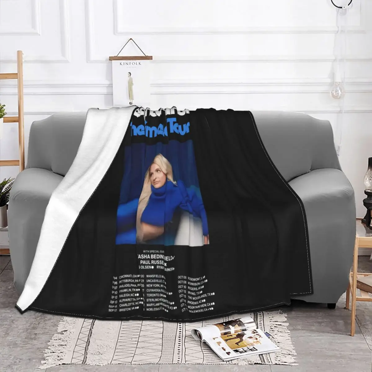 Meghan Trainor The Timeless Tour 2024 1 Home Bed Blankets Winter Blankets Blankets And Throws Throw Blanket