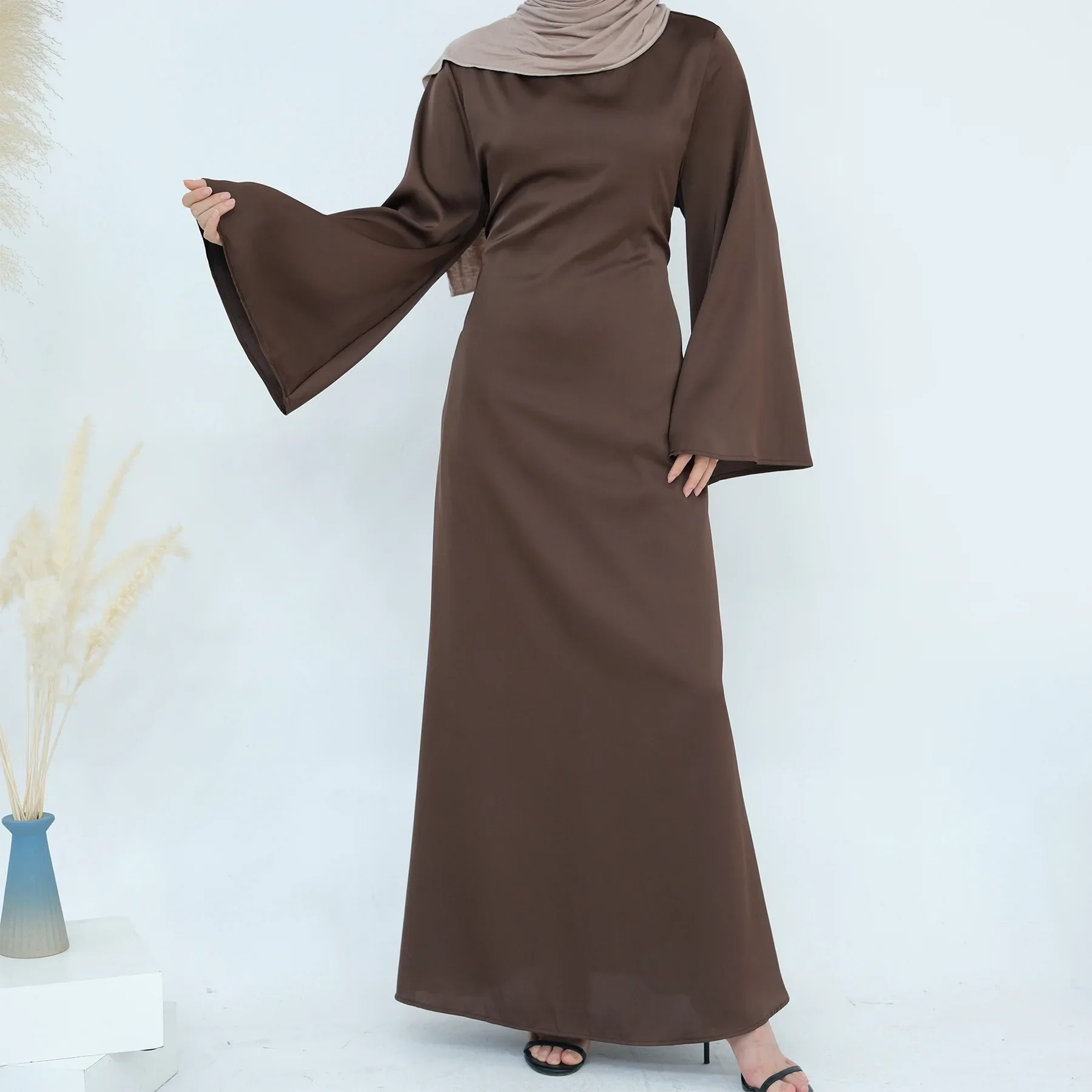 Eid muslimische abaya frauen bescheidene kleider islam vestidos jalabiya ramadan saudi arabisch lange robe dubai abayas morocco kaftan