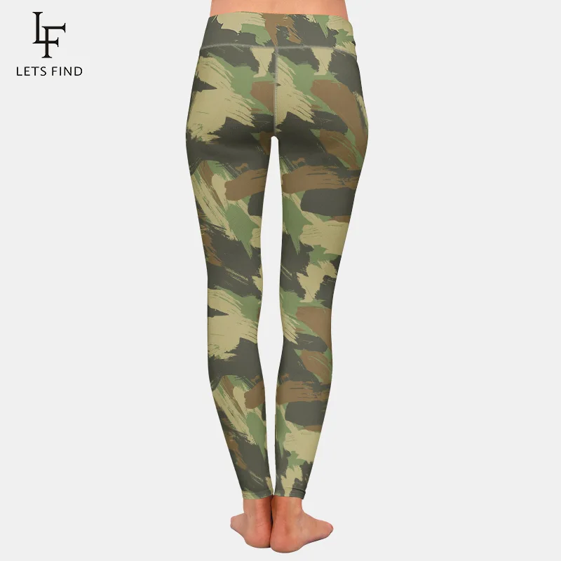 Hohe Qualität Frauen Mode 2019 Hohe Taille Leggings 3D Gedruckt Graffiti Muster Ankle-Länge Casual Leggings