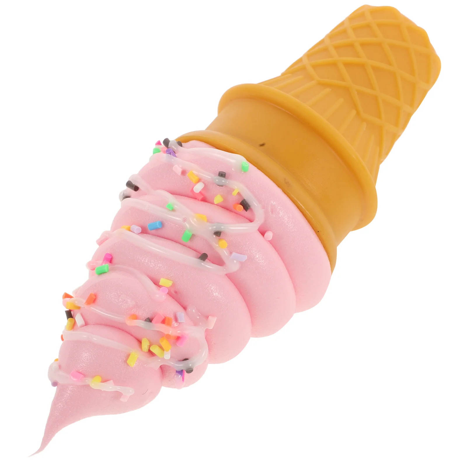 Toy Simulated Ice Cream Model Fake Dessert Cones Prop Simulation Pastry Artificial Food for Props