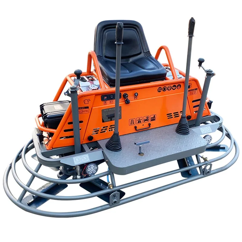 Allanadora Autopropulsada para Pulir y Acabado de Pisos de Concreto, con Doble Rotor, de Alta Resistencia, para Superficies de Cemento