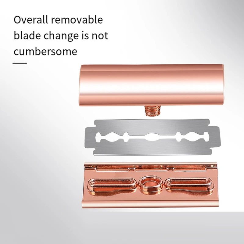 Replaceable Men Safety Razor, Double Edge Safety Razor, Reusable Metal Razors For Men