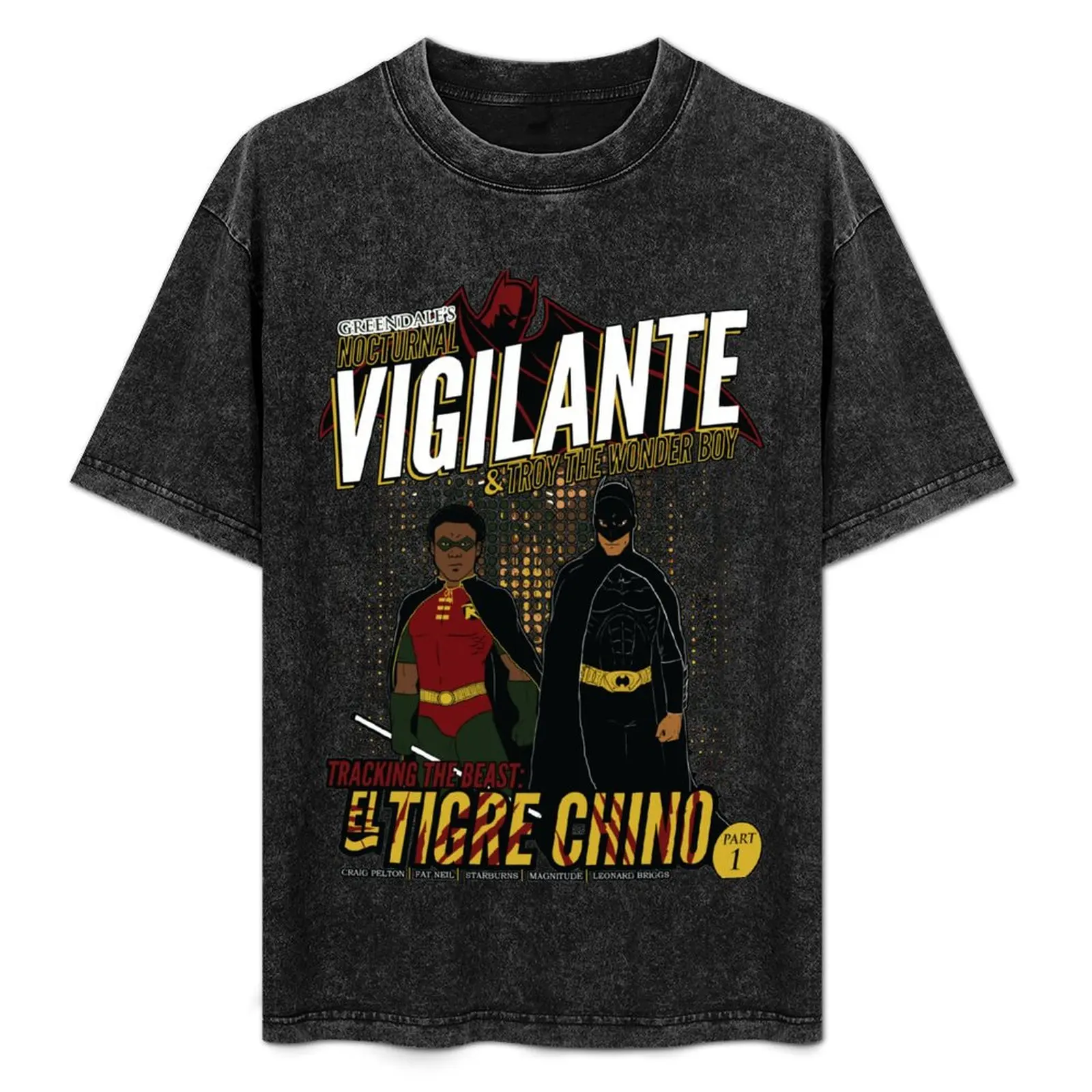 

Футболка Greendale's Nocturnal Vigilante с принтом животных для мальчиков, новые подарки и футболки, мужская футболка в стиле аниме