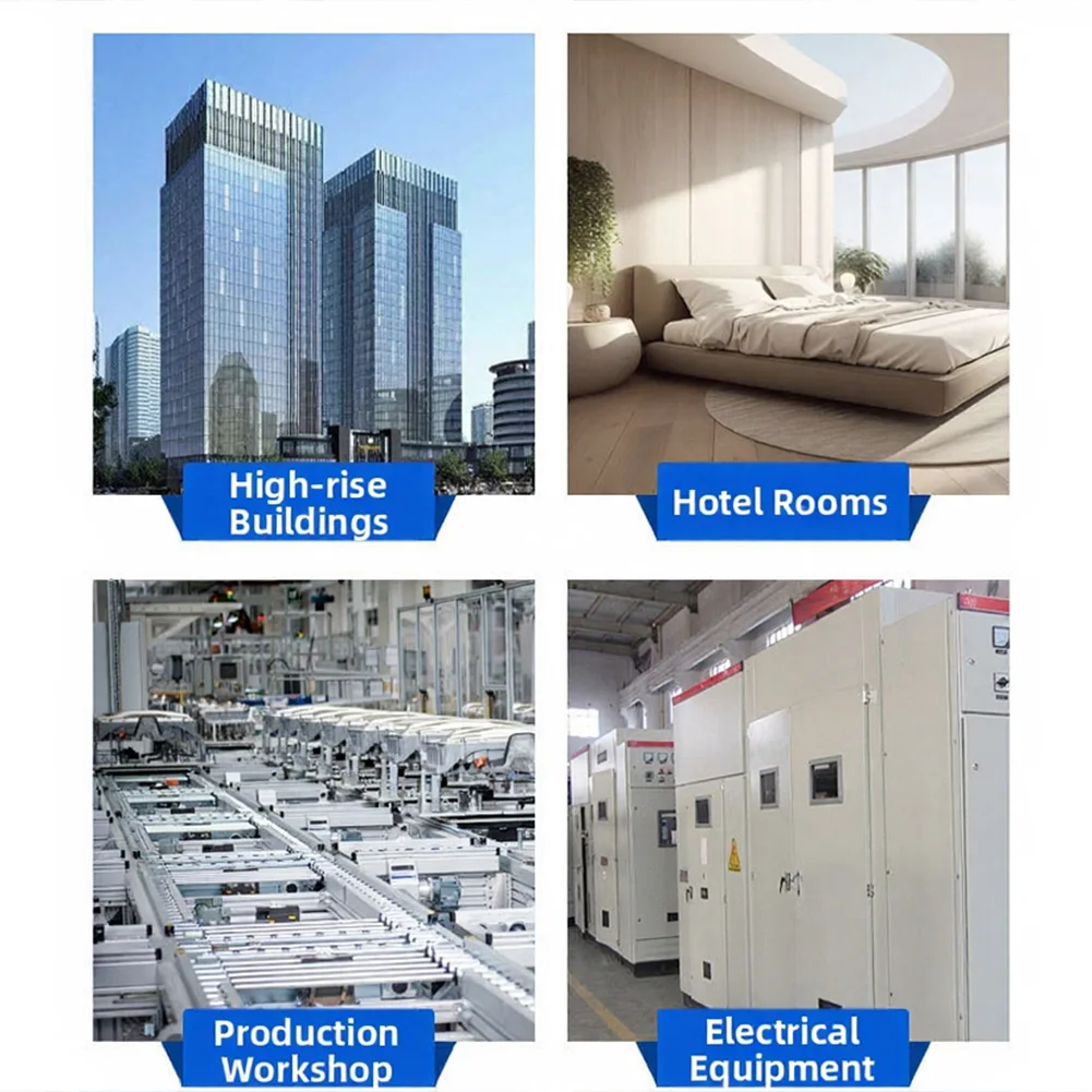 For Production Workshops WiFi Smart Timer Energy Monitoring Device DIN Rail 35mm Mounting Touch Switch Control view 4