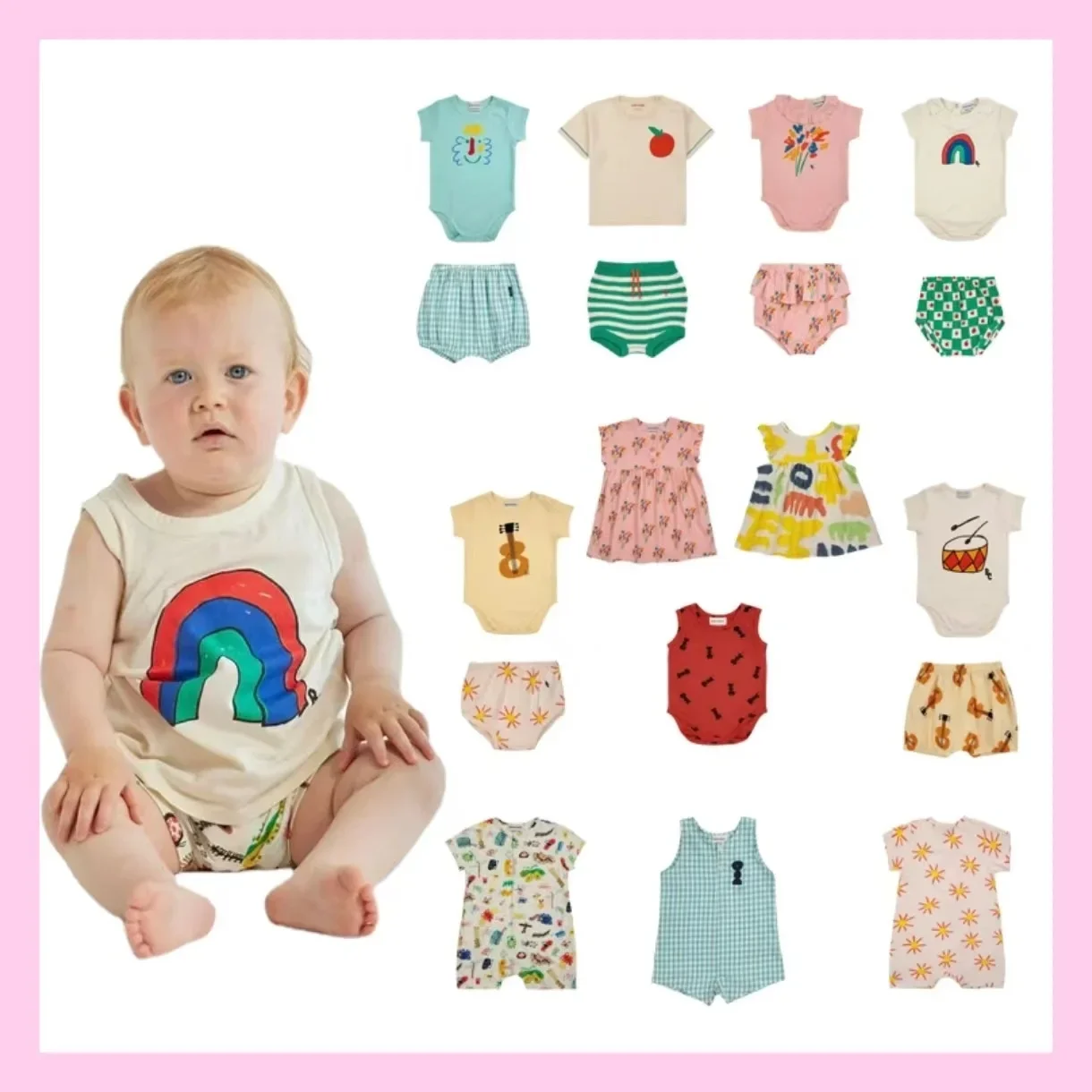 2024 ALL OVER BODY FOR NEWBORN ROMPERS FOR BABIES & OVERALLS BABIES ONESIES FOR BABIES