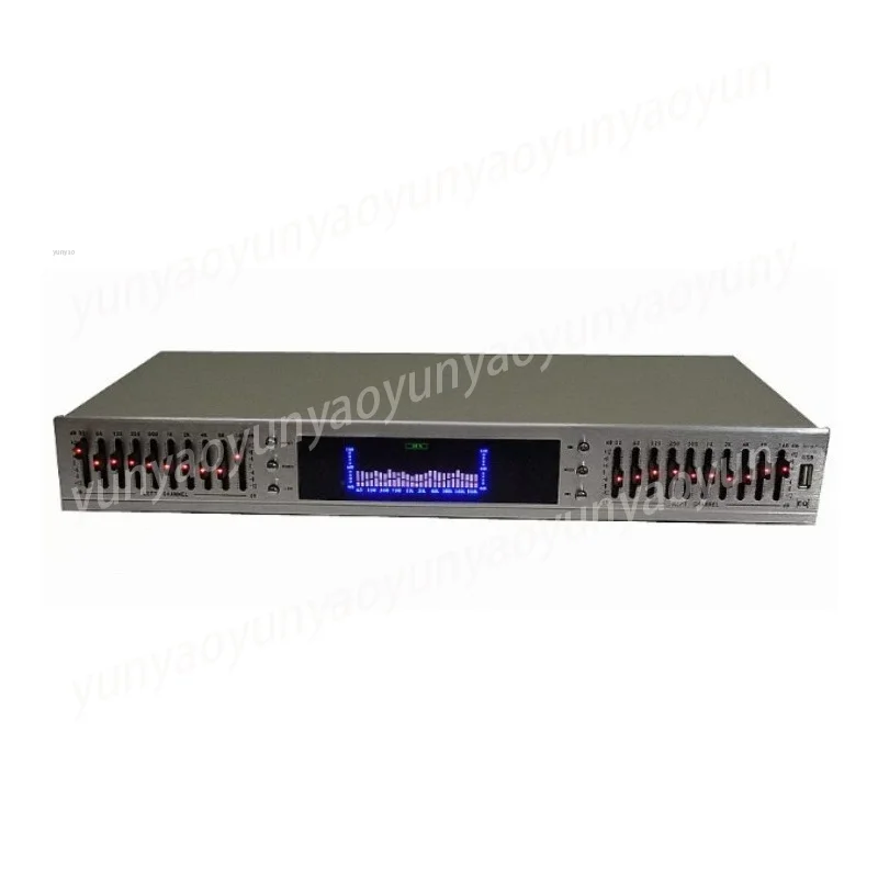 Bluetooth Stereo Equalizer with FM Radio,Audio Preamp for Tone Control HiFi System
