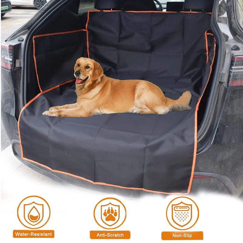 

Dog Car Seat Cover Pet SUV Cargo Liner For Dogs Waterproof Pet Cargo Cover Dog Seat Cover Mat For SUVs Sedans Vans