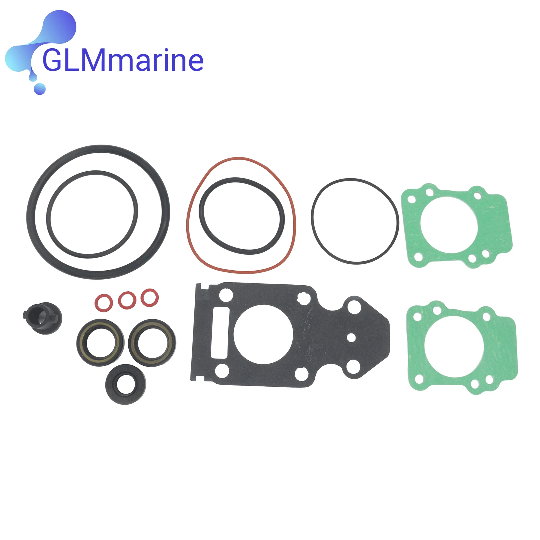 6G9-W0001-C5 For Yamaha Lower Unit Gasket Seal Kit 2/4 Stroke 9.9 15 HP MS F9.9 Outboard Motor 63V-W0001-22 683-W0001-21