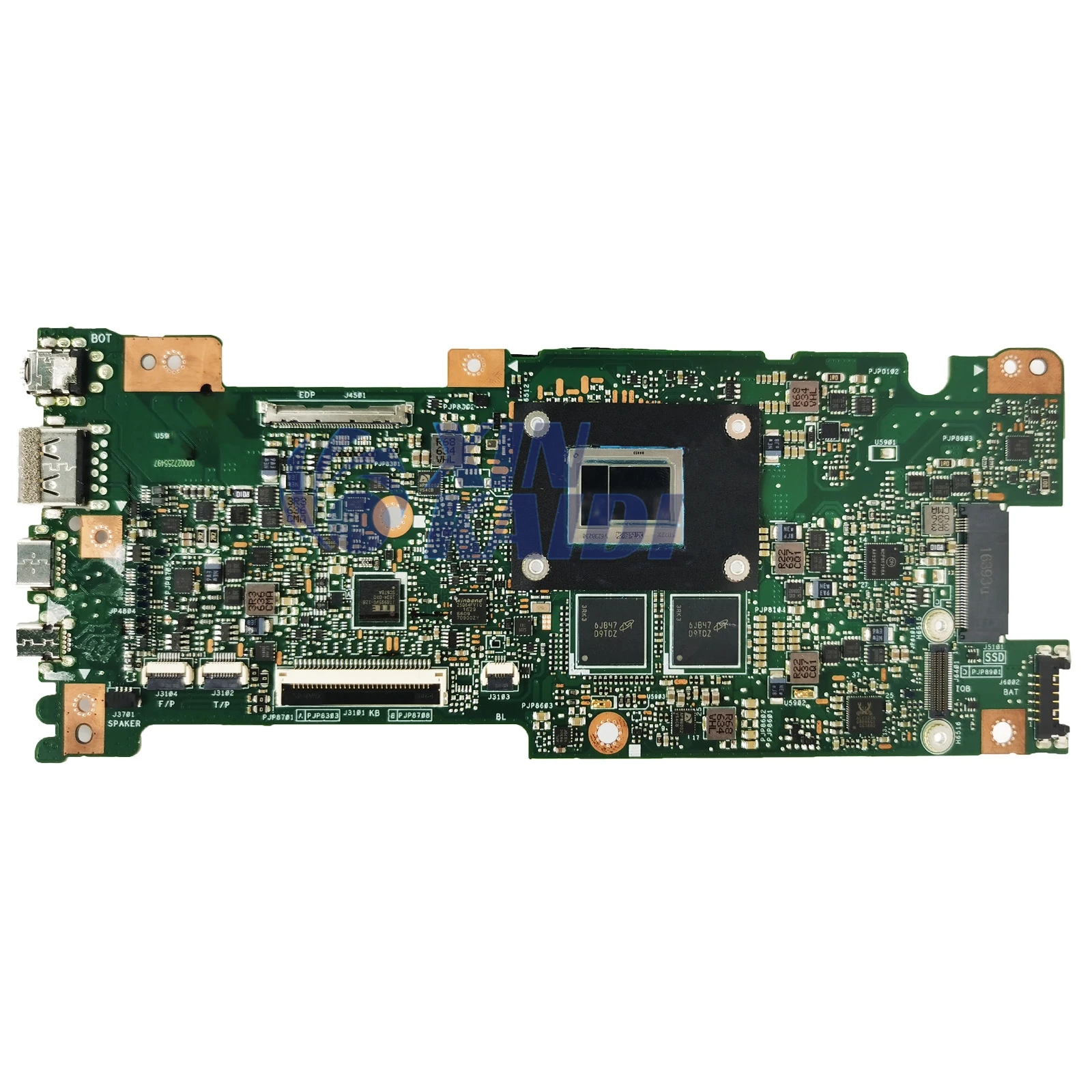 Imagem -02 - Laptop Motherboard para Asus Ux330c Ux330 Ux330c Ux330cak M37y30 I5-7y40 8gb de Ram 4gb 100 Trabalho