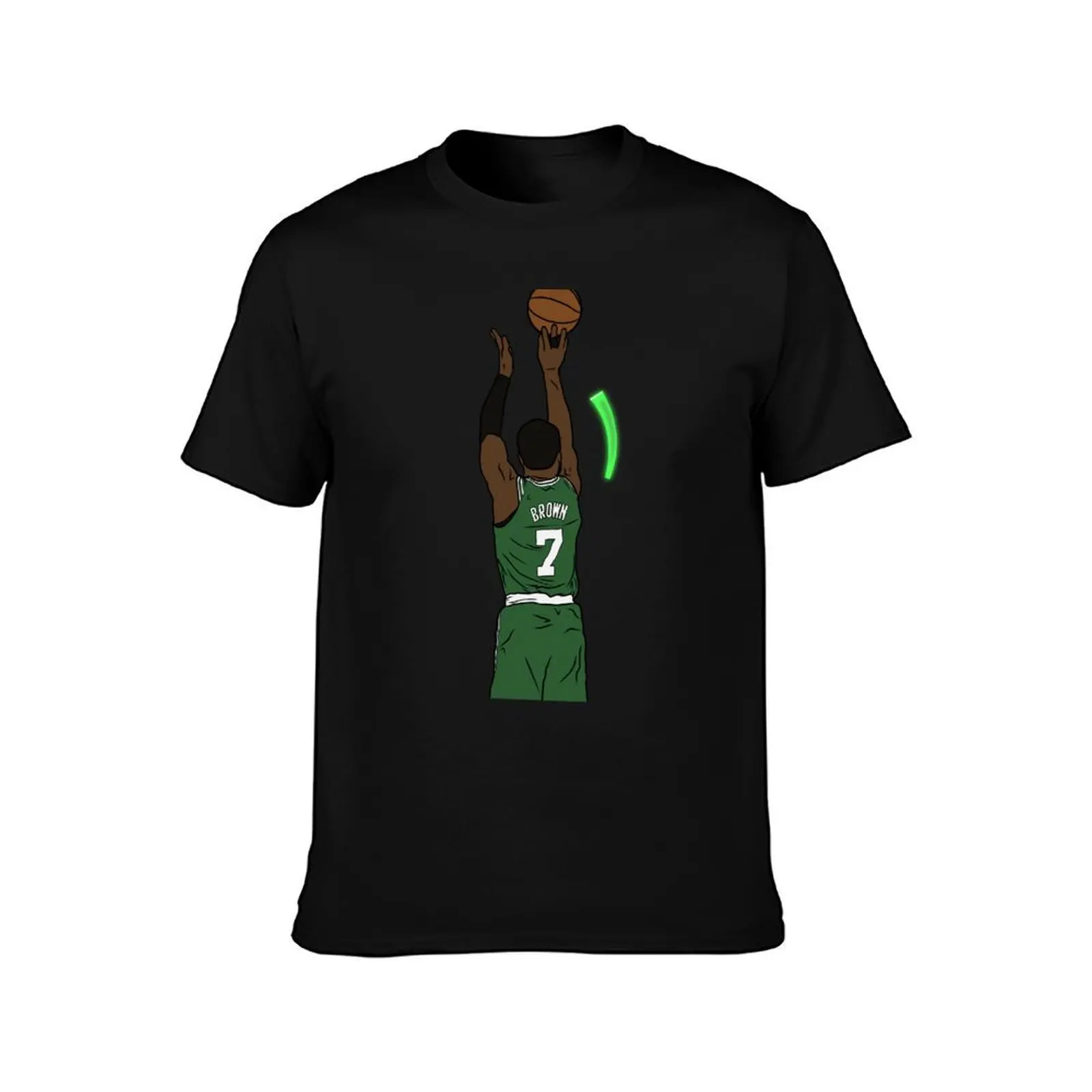 Jaylen Brown Green Release T-Shirt Industrial Work Tee Shirt T-Shirt