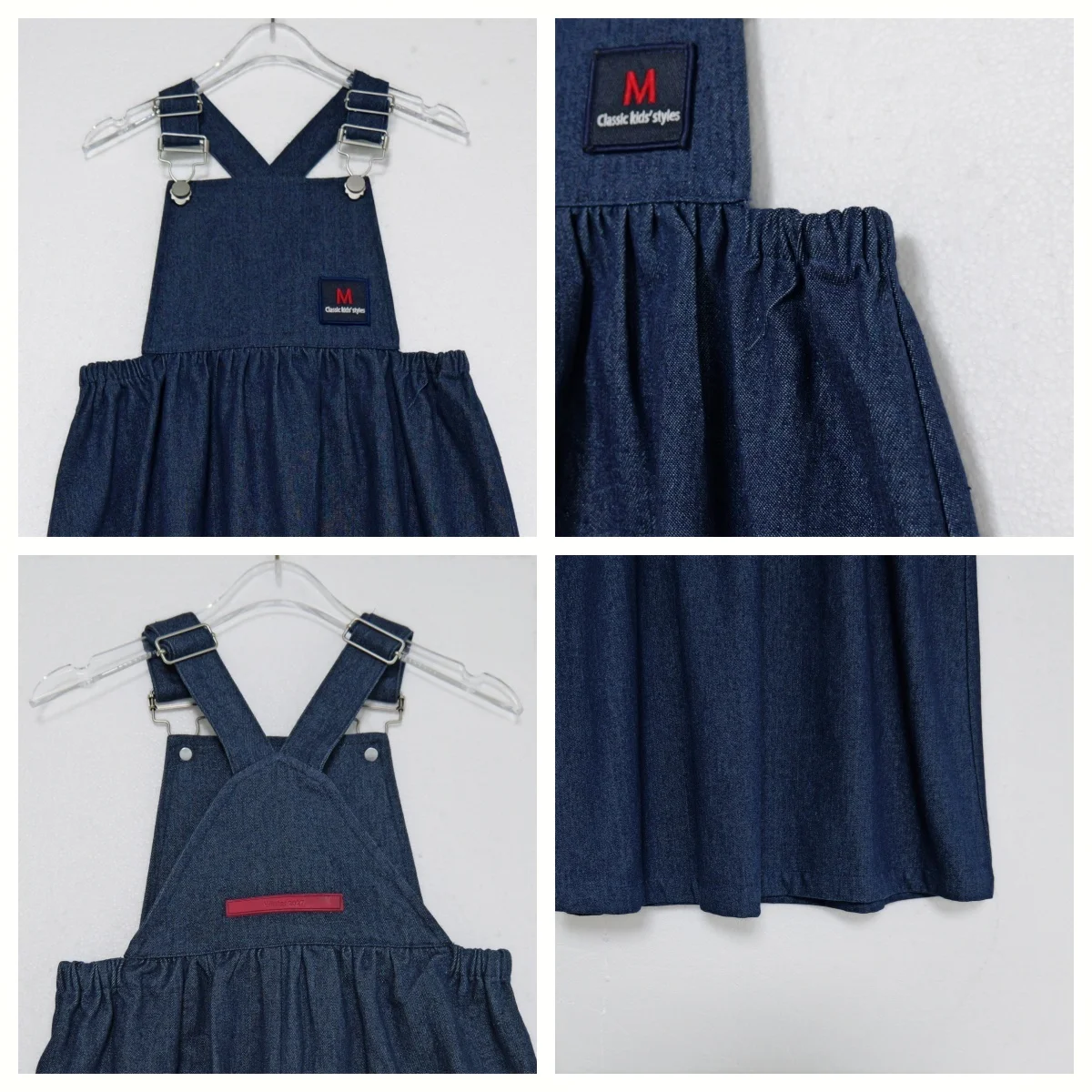 2026 Mali's AW Navy Denim-Kleidung mit Logo-Etikett für Jungen und Mädchen, passende Outfits für Bruder und Schwester, Sweatshirt, Pullover, Kleid, Rock – Detail 18