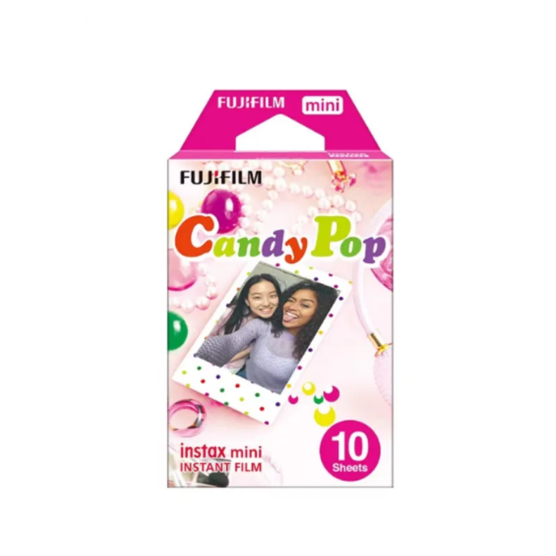 10 Sheets Fujifilm Instax Mini Film For Fuji Instant Camera Mini 12 LiPlay 11 9 8 7s 90 LINK Edge Color Instax Film Photo Paper