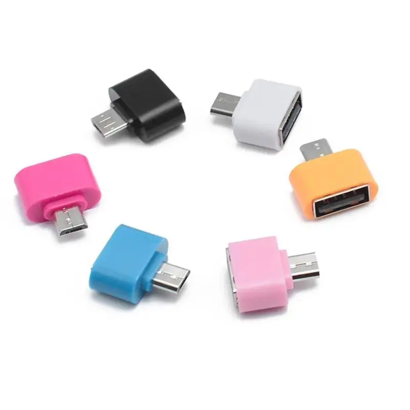 5 Pcs Mini cavo OTG adattatore USB OTG convertitore da Micro USB a USB per Tablet PC Android