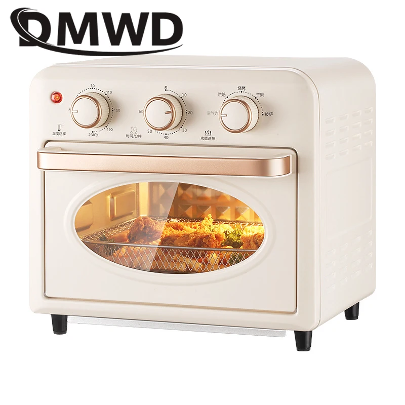 

15L Electric Smart Deep Fryer Oven Oil Free Breakfast Machine Frying Pot Bread Toaster Pizza Cake Grill Rotisserie Dehydrator EU