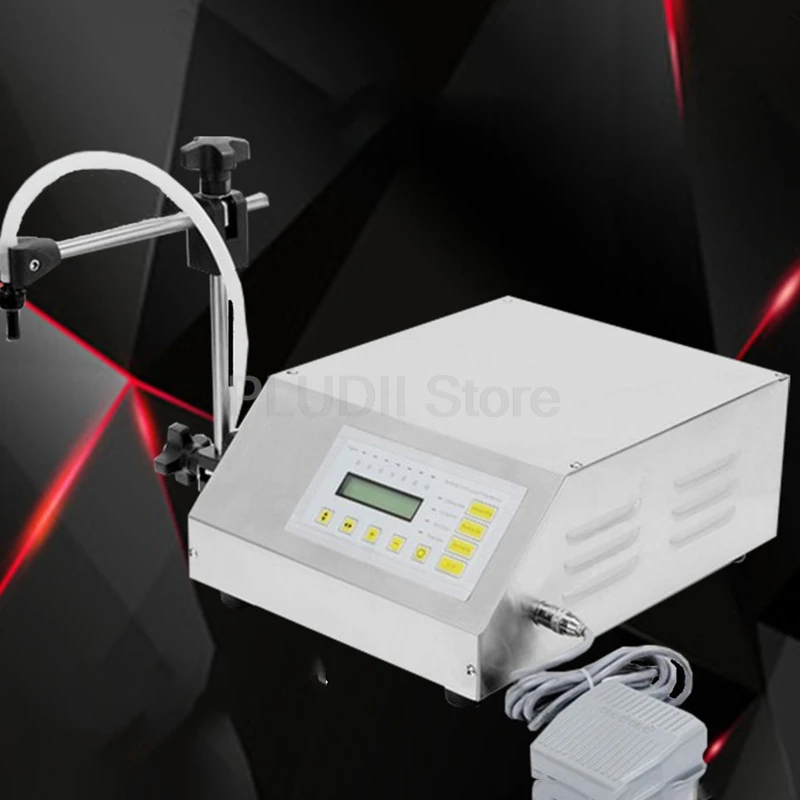 آلة تعبئة السوائل ذات التحكم الرقمي، حشو عطور الخمور الأوتوماتيكي، معدات تعبئة كمية صغيرة، وظيفة خالية من التنقيط