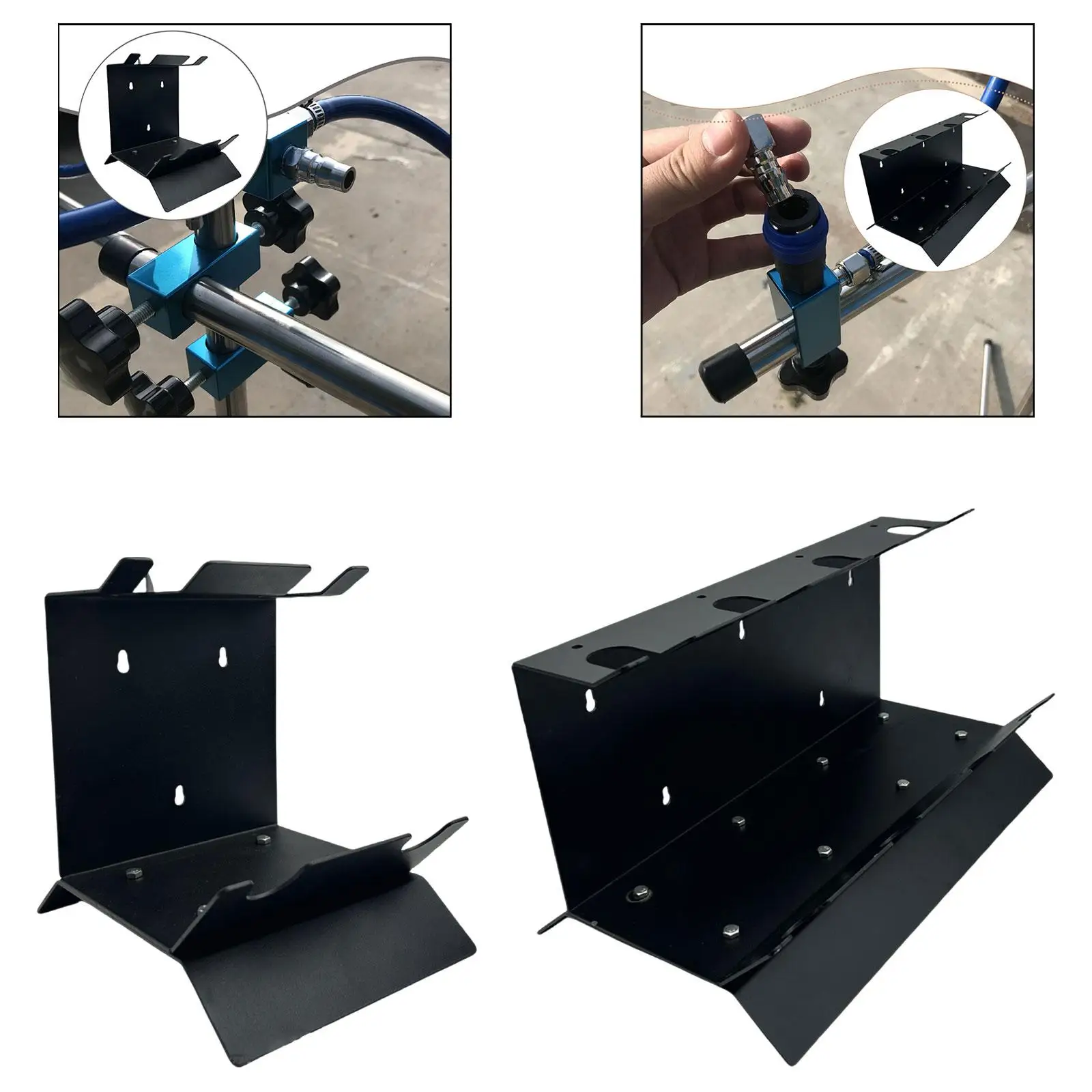 

Настольный держатель для распылителя краски, автомобильный спрей, стойка для инструментов для покраски, антикоррозийный распылитель, инструмент для хранения кузовной мастерской