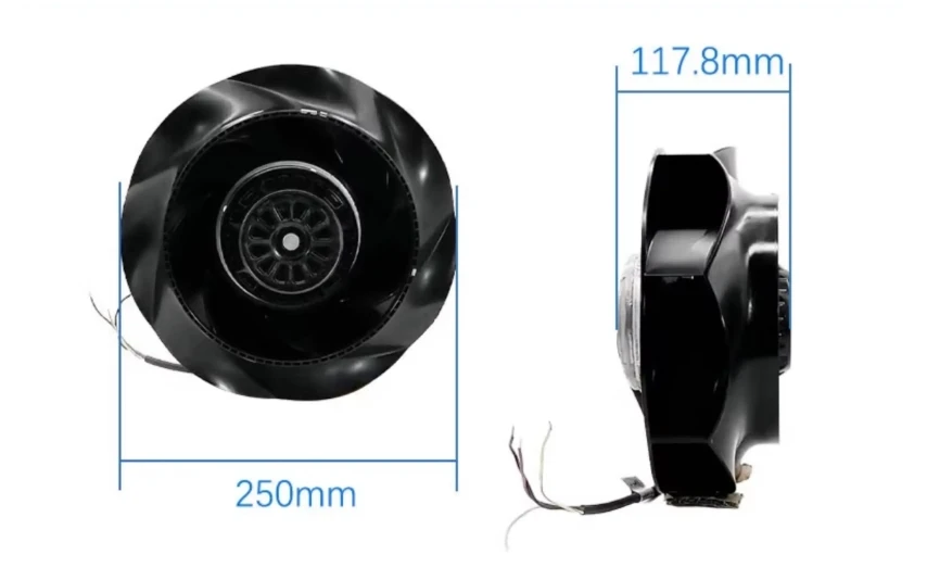 Original 100% Working R2E250-RB06-11 230V 115V cooling fan