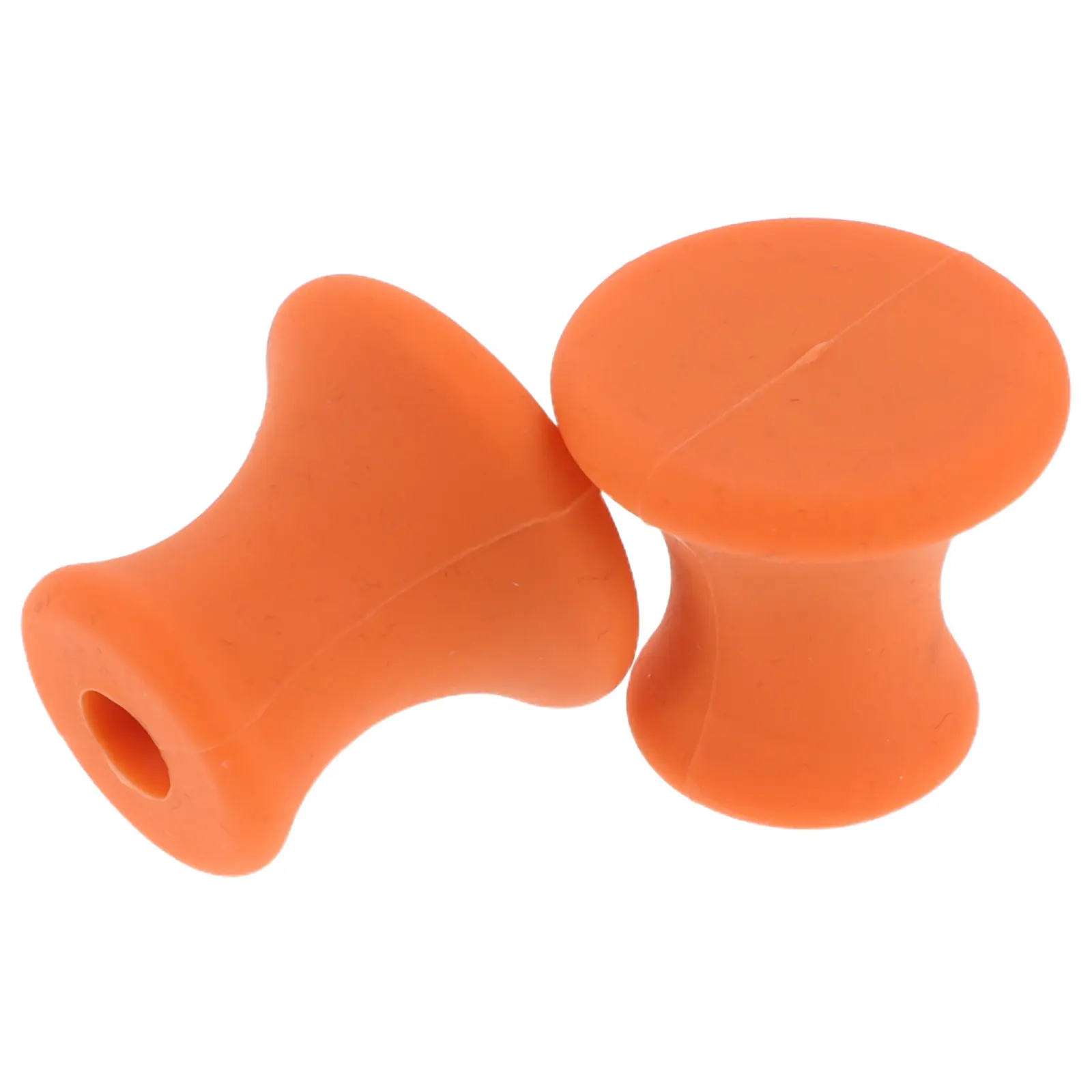2Pcs Meditation Sound Fork Accessory Rubber Base Stable Support Portable Tuning Fork Holder Vibrational Therapy Yoga Relaxation