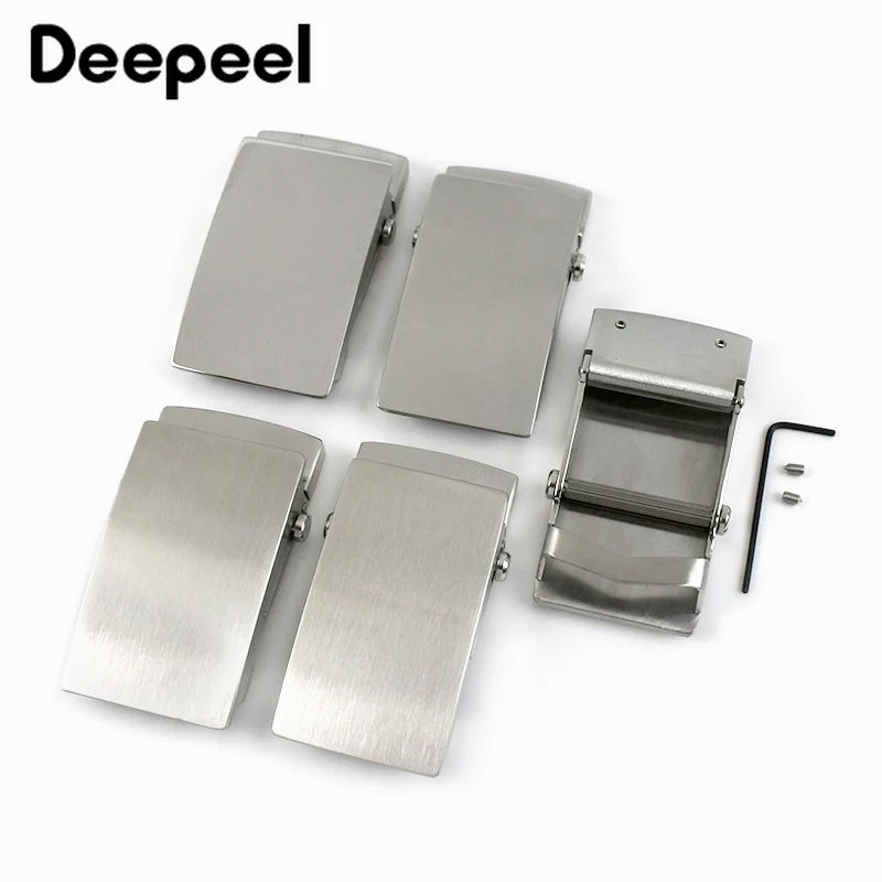 1Pc 36/39mm Rvs Mannen Gesp Roller Automatische Riemen Gespen voor 35/38mm tailleband DIY Lederen Craft Accessoires