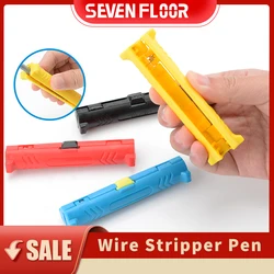 Multifunctional Rotary Coaxial Stripper Electric Wire & Network Cable Cutting Stripping Pliers Tool