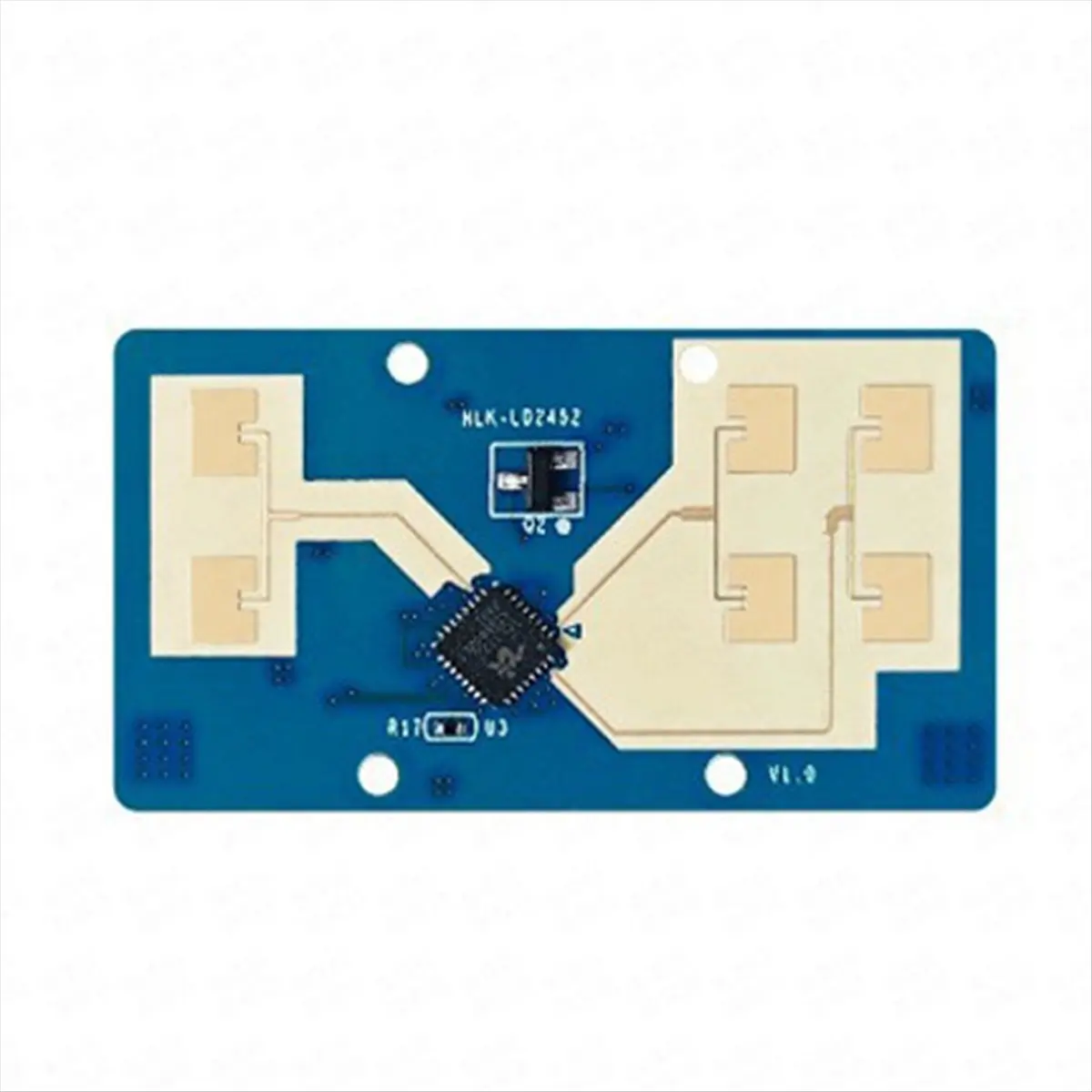 Friendly!LD2452 Sensor Module 24G Multi-Target Human Positioning and Tracking Radar Module 6M Long-Distance Detection Smart Home