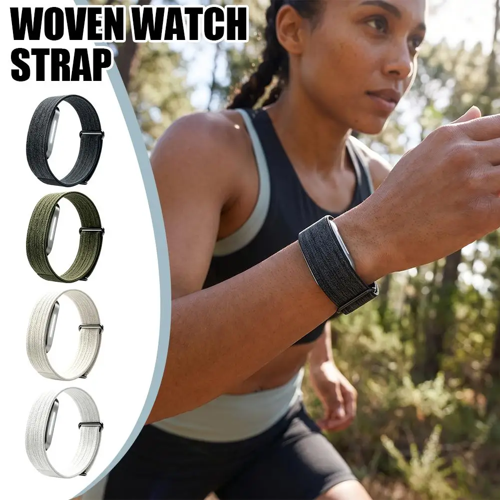 Woven Nylon Replacement Strap For Hume Band 2.0 Sport Replacement Wristband Official Color Loop Breathable Sweat Wicking