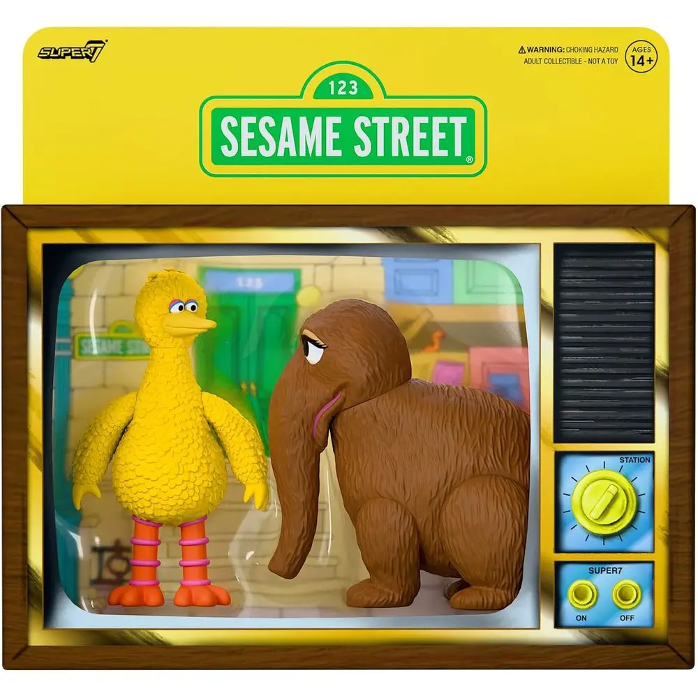 

Sesame Street Action Figures - Big Bird & Mr. Snuffleupagus 2-Pack