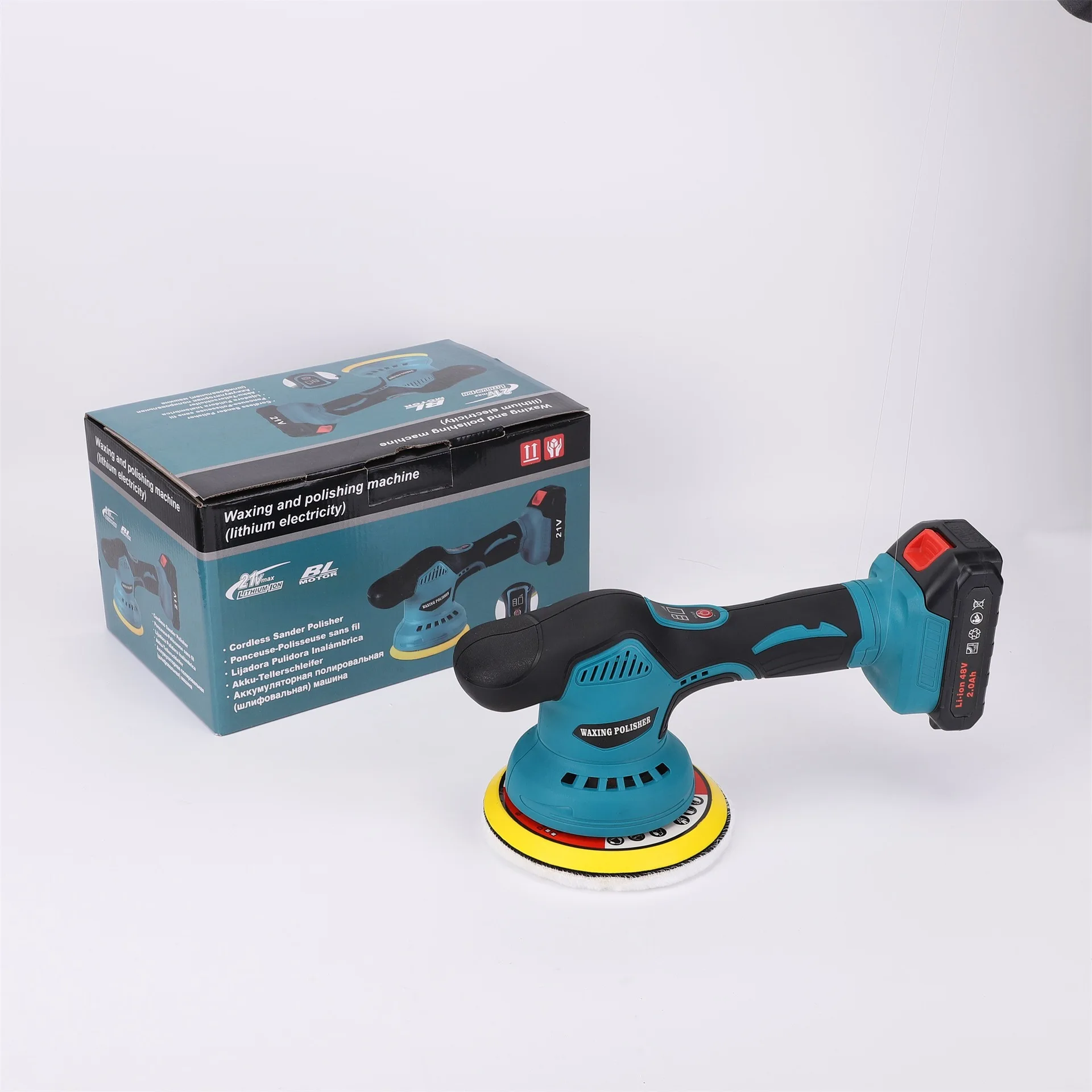 No battery Car Polisher 450W 1500-4500rpm  Cordless Car Polisher with battery