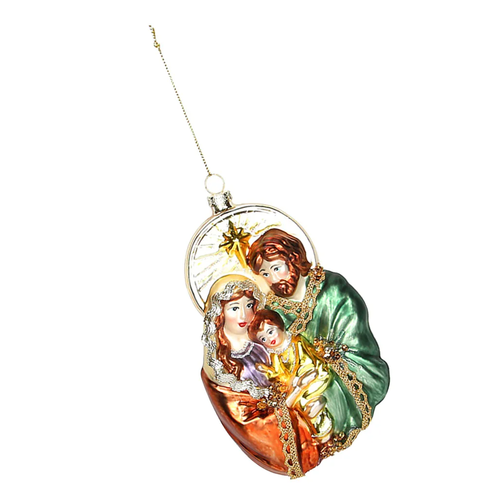 

Nativity Religious Xmas Tree Decor The Christmas Ornament Ornaments for Hanging