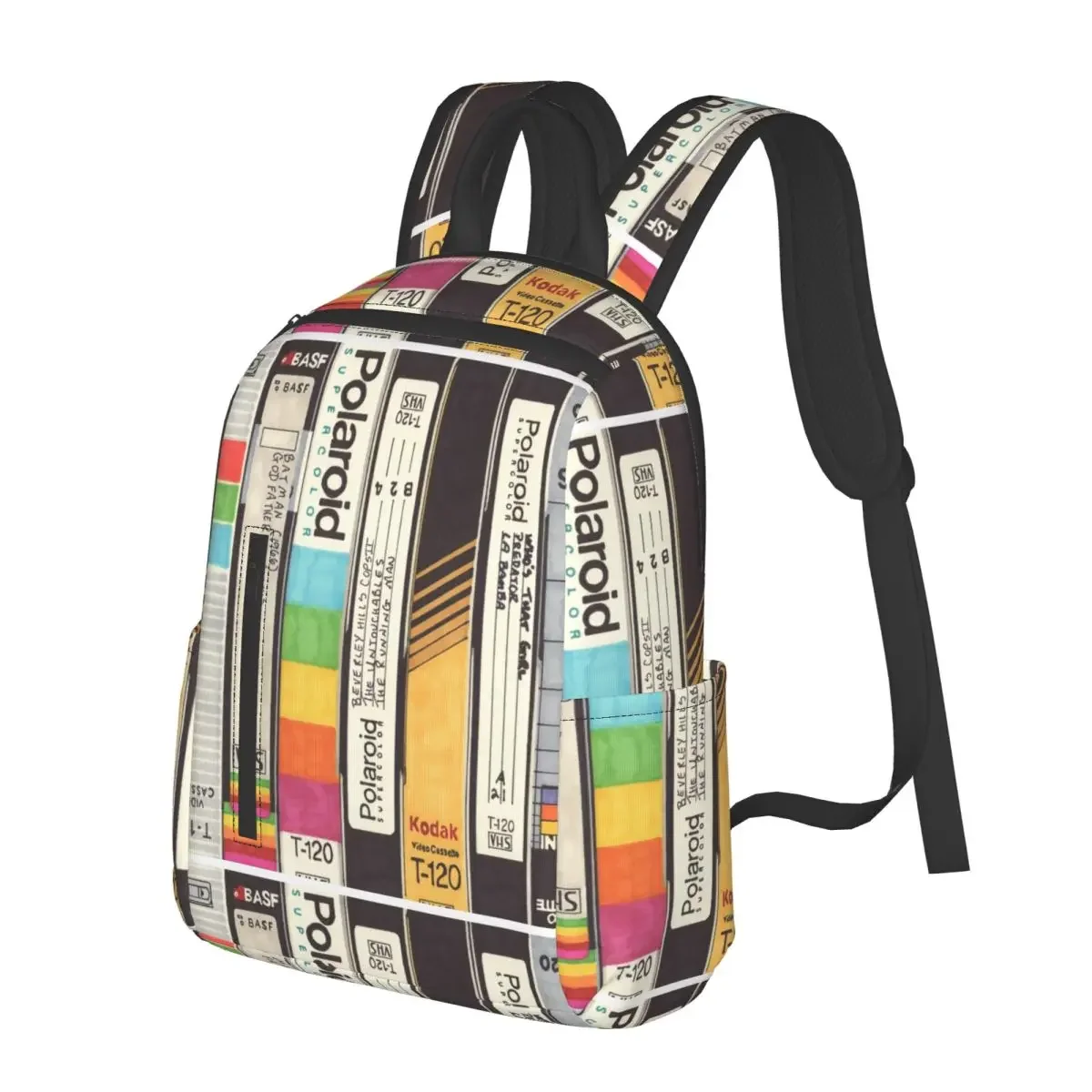 

VHS Detail I Student Backpack School Bag Hiking Travel Daypack for Boys Girls Fashion Bookbag Shoulder Bags