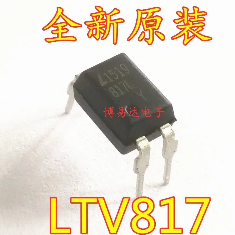 LTV817A OptOcOupler, original novo, PC817, LTV817L, DIP4