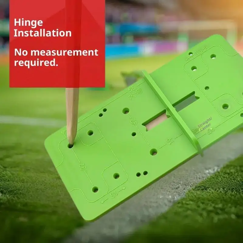 

Эффективный шаблон для сверления петель, сверлильный приспособление для деревообработки, локатор отверстий в шкафу, необходимый направляющий инструмент.